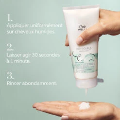 Conditionneur Nutri Curls Wella 200ml 9 Conditionneur Nutri Curls Wella 200ml -Produits D'entretien 1110.21 4 48456.1693987347