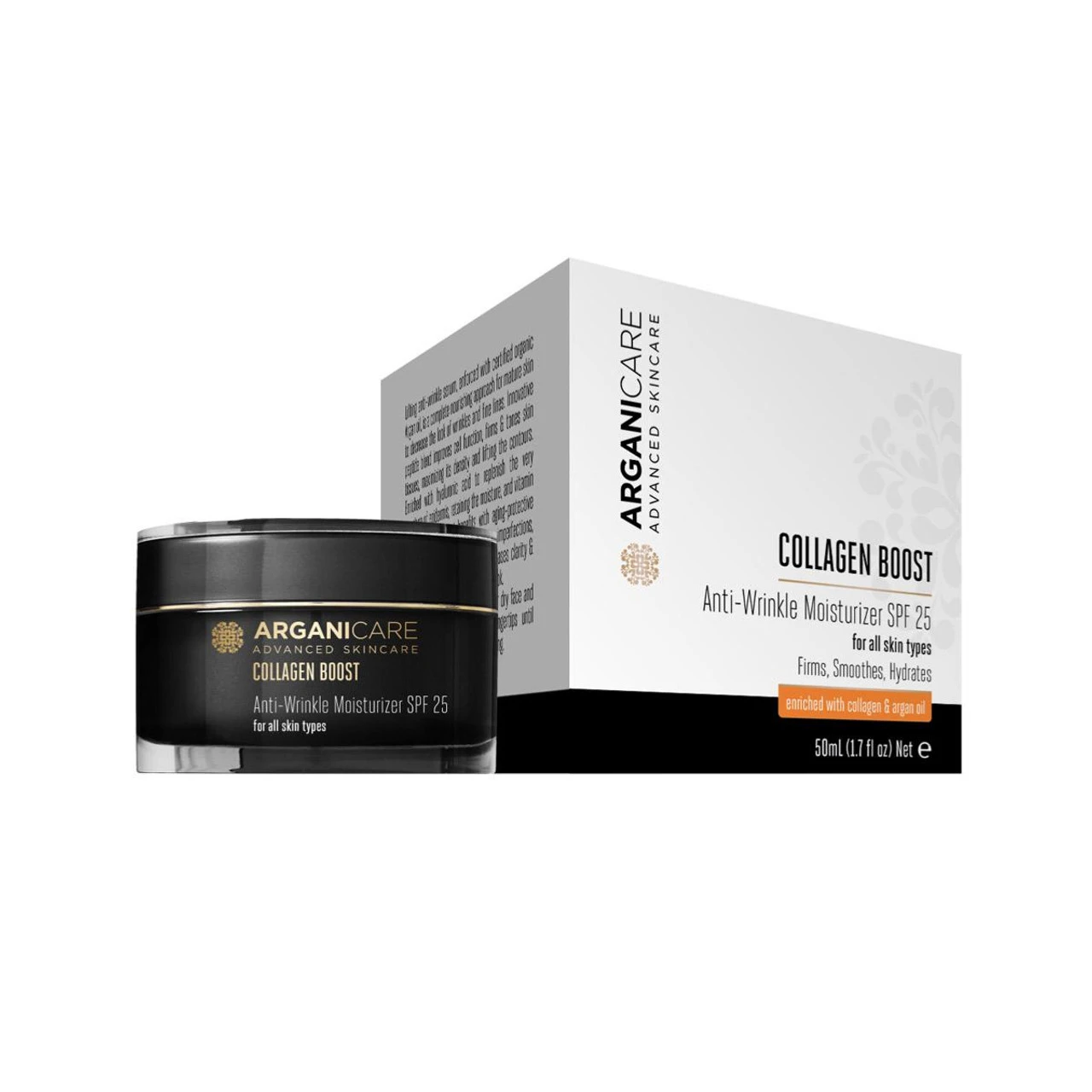 Crème Anti-Rides SPF 25 50 Ml - Arganicare 1 Crème Anti-Rides SPF 25 50 Ml - Arganicare