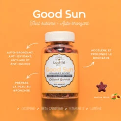 Gummies Vegan Good Sun Lashilé X60 -Produits D'entretien Good Sun Lashile 93670.1684846926