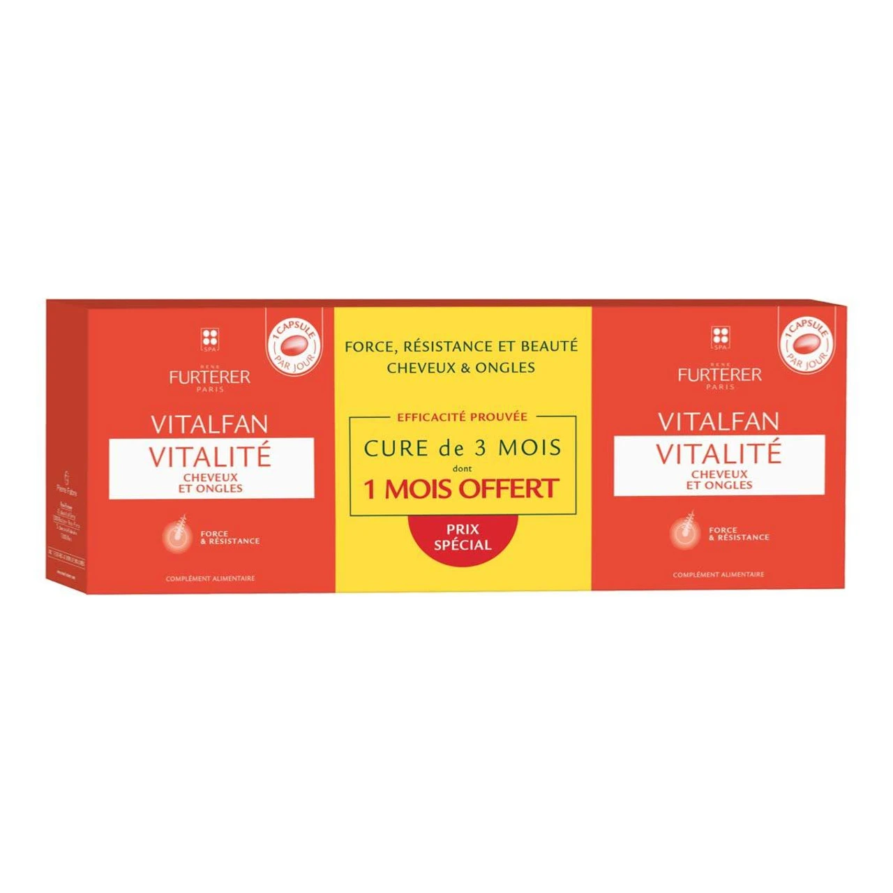 Vitalfan Vitalité René Furterer X90 Gélules 1 Vitalfan Vitalité René Furterer X90 Gélules