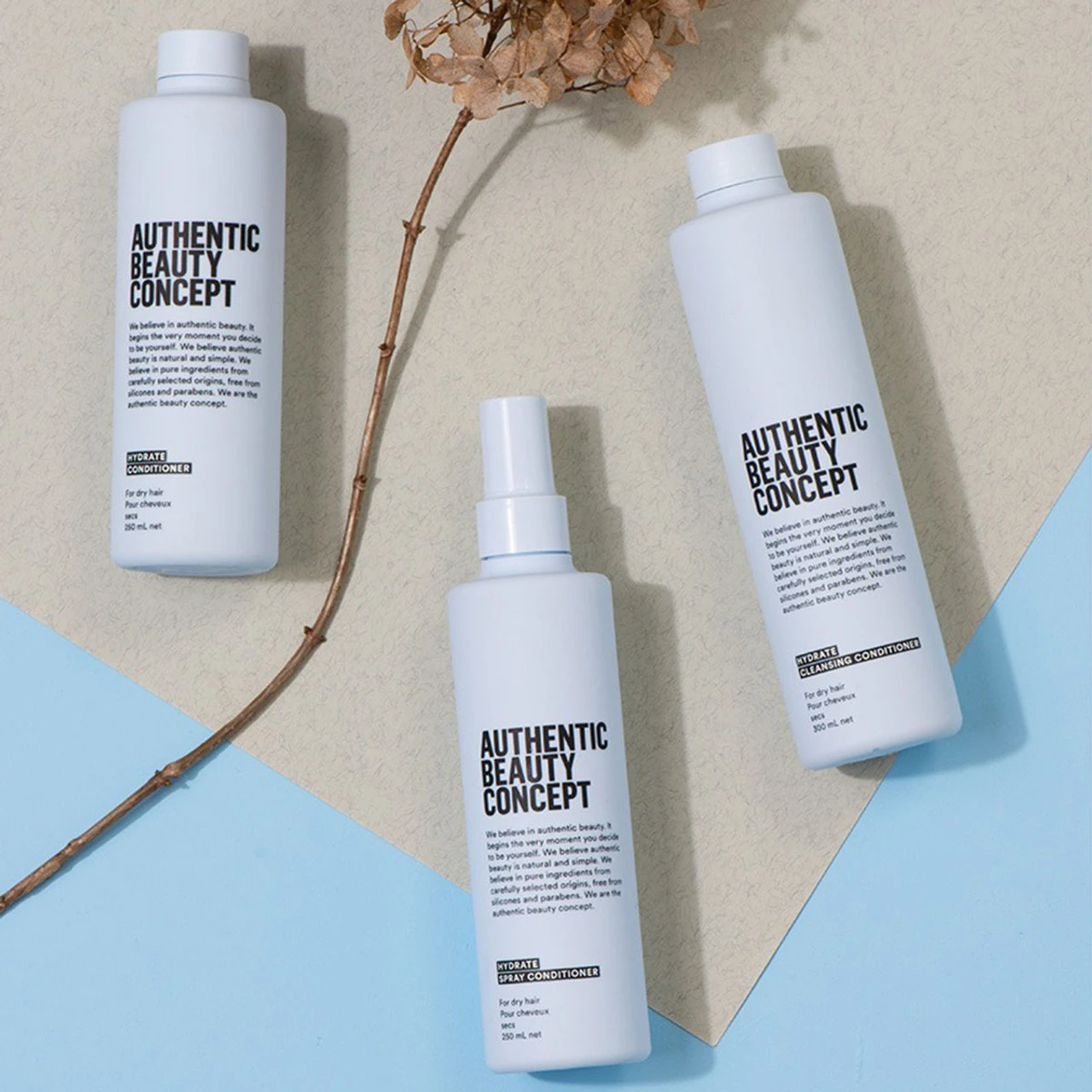 Baume Hydratant Cheveux Secs Authentic Beauty Concept 250ml 2 Baume Hydratant Cheveux Secs Authentic Beauty Concept 250ml – Image 2