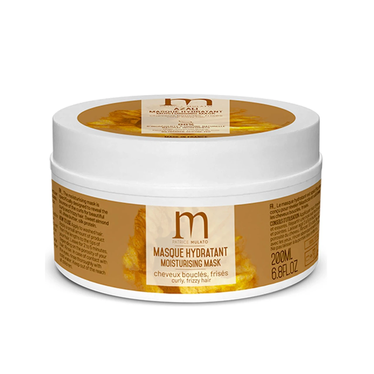 Azali Masque Hydradant Cheveux Boucles 200ml - Mulato 1 Azali Masque Hydradant Cheveux Boucles 200ml - Mulato