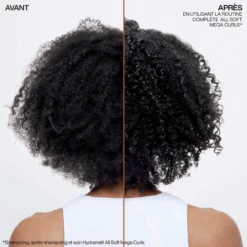 Shampooing All Soft Mega Curls Redken 300ml -Produits D'entretien rdk7 avant apre s 29482.1684847316