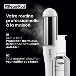 Pack Steampod 4 + Soin Lissant 3 En 1 50 Ml -Produits D'entretien steampod 4 serum lissant 24716.1694510551